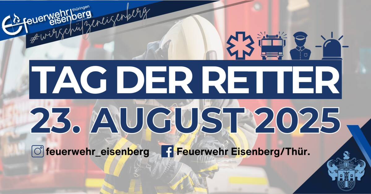 Titelbild zum tag der Retter 2025
