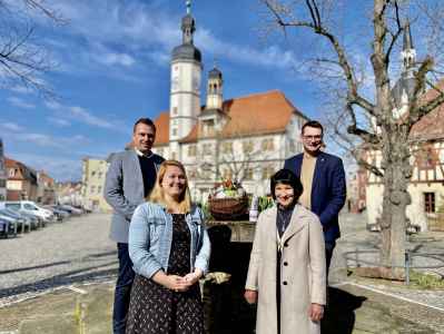 Foto des Organisationsteam zum Frühlingsmarkt