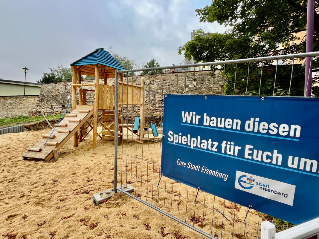 Sanierter Spielplatz am Krauseplatz