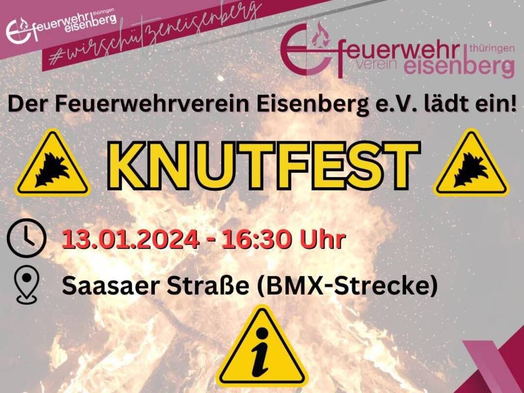 Plakat zum Knutfest (Quadratisch)