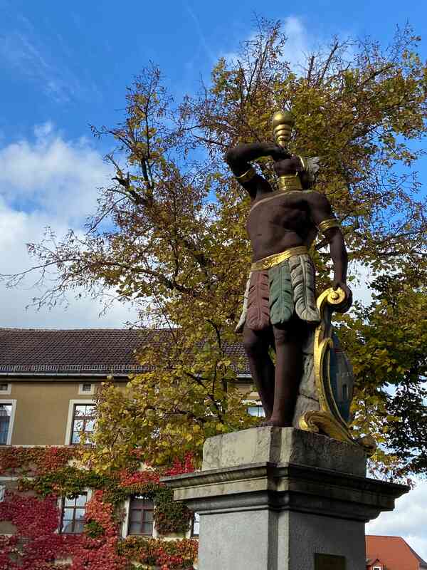 Mohrenbrunnen im Herbst