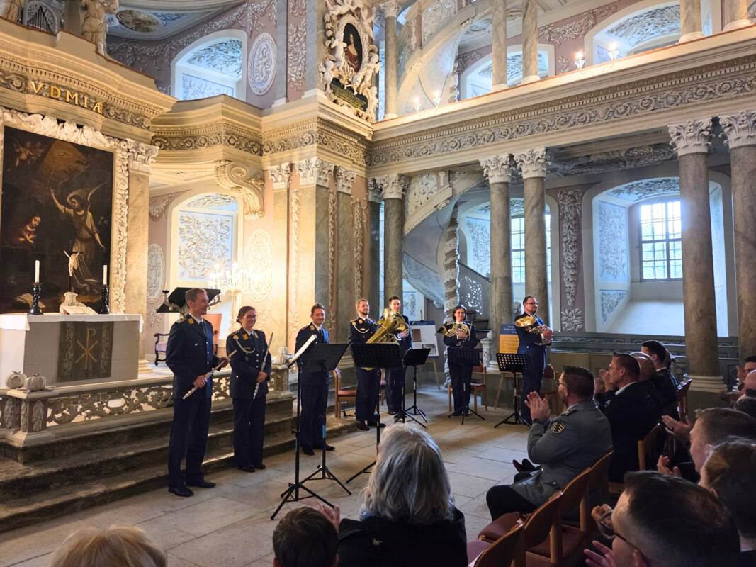 Benefizkonzert des Luftwaffenmusikkorps Erfurt