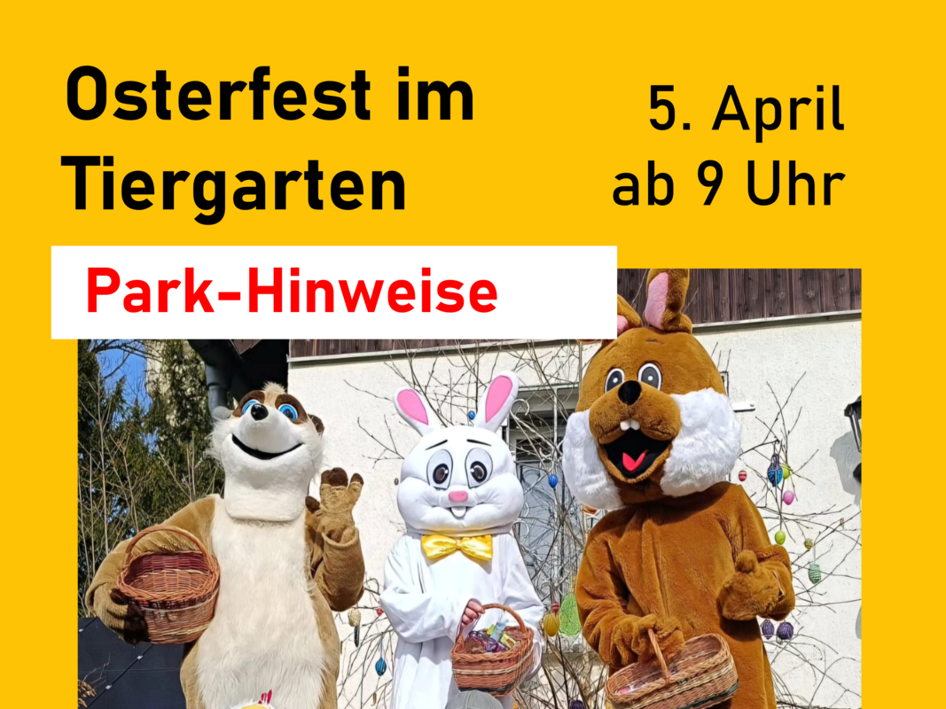 Parken Ostern Tiergarten