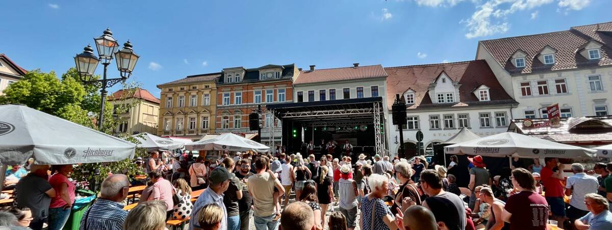 Eindrücke vom Eisenberger Mohrenfest.
