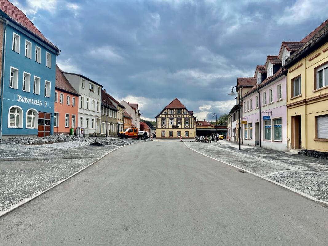Aktuelle Impression vom Roßplatz