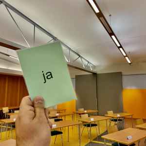 Symbolbild Abstimmung im Stadtrat