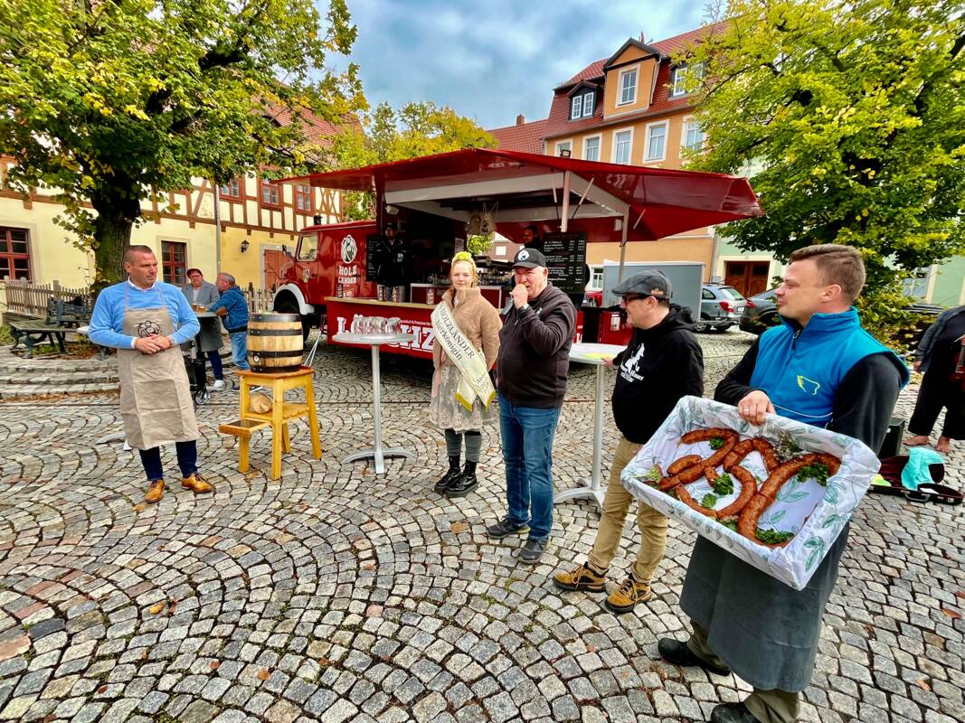 Impressionen vom Eisenberger Landmarkt
