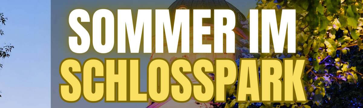 Sommer im Schlosspark Banner