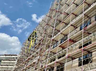 Richtfest der Rehabilitationsklinik